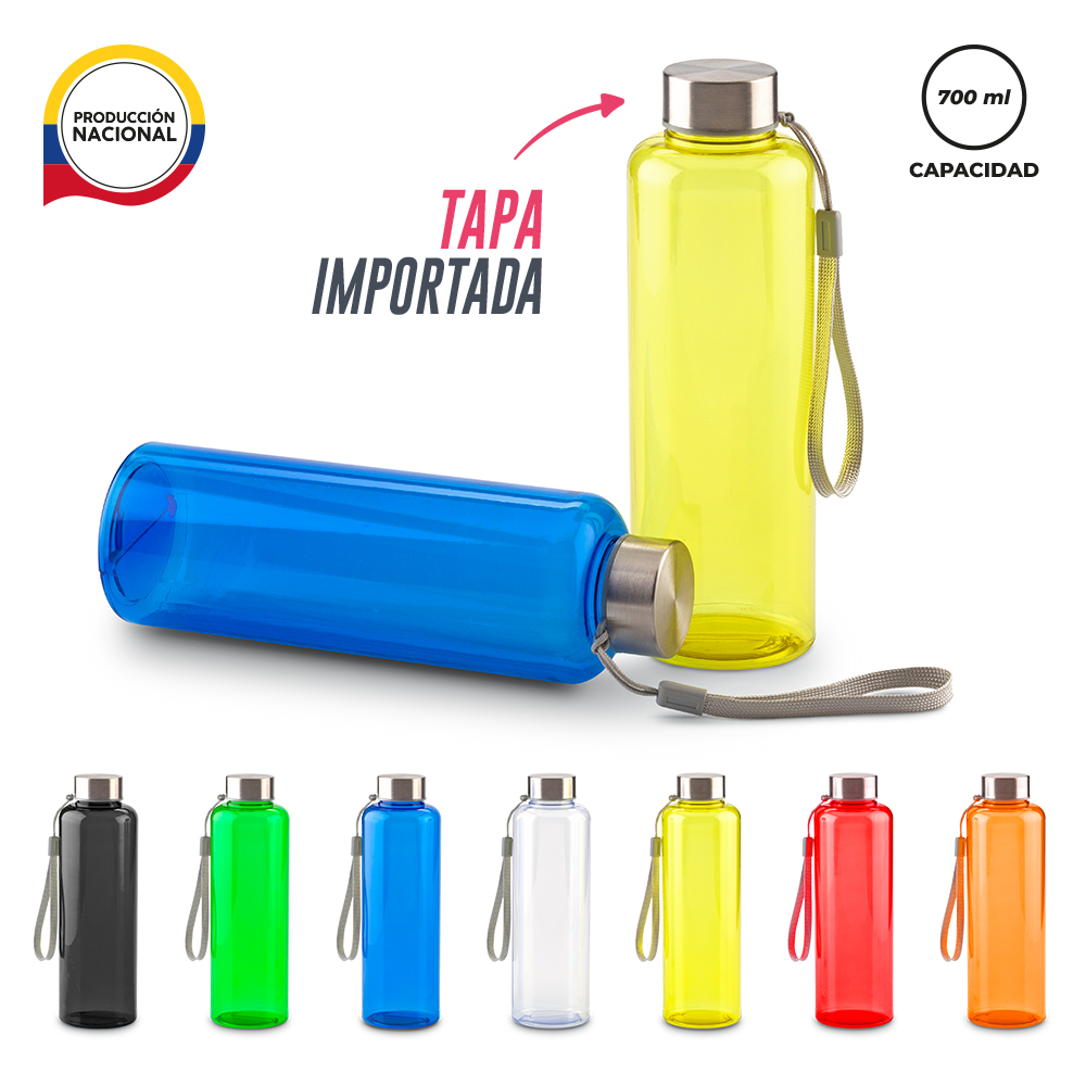 BOTILITO PLASTICO PVC SPORT 550 ML