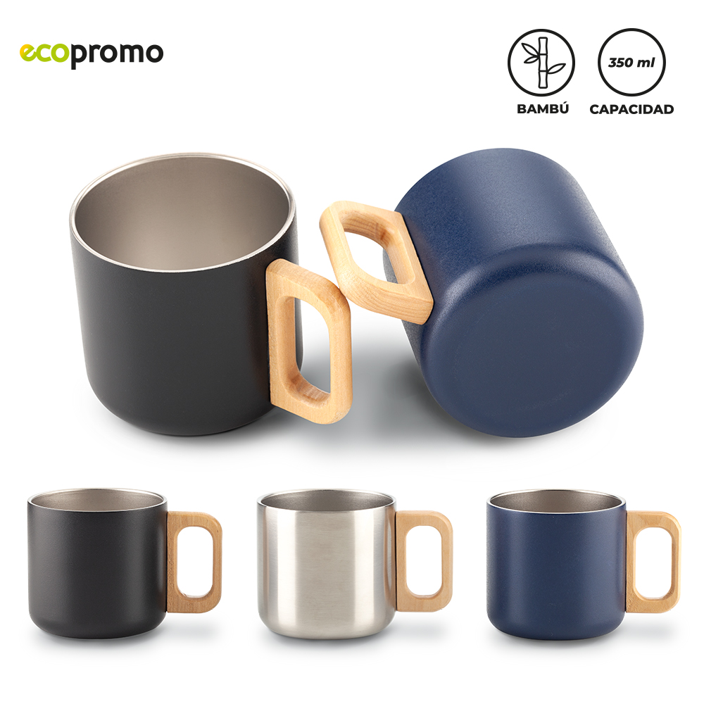 MUG METALICO AVENIX350ml