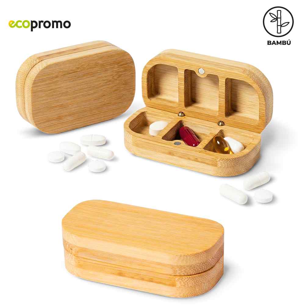 Pastillero en Bambú