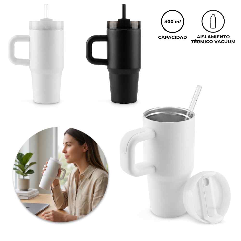 Mug Metálico Mini Chester 400 ml