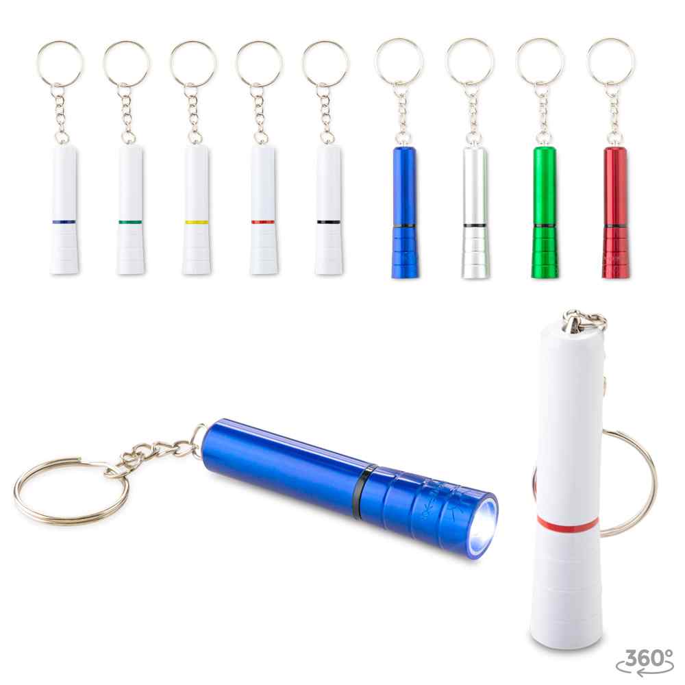 Llavero Linterna Space