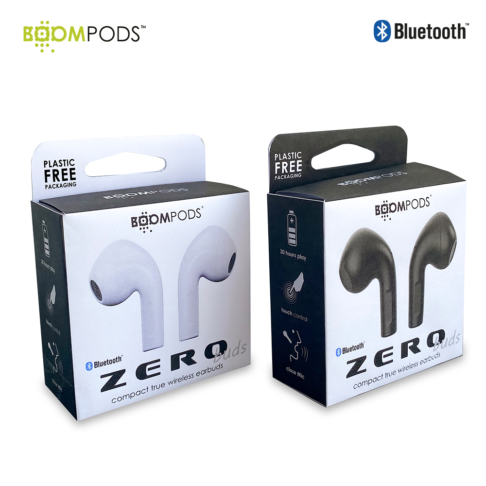 Aud fonos Bluetooth TWS Zero Buds Boompods NUEVO PRECIO NETO Kreatex