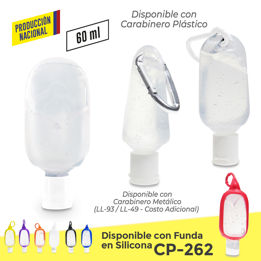 Gel Antibacterial Transparente-Producción Nacional PRECIO NETO