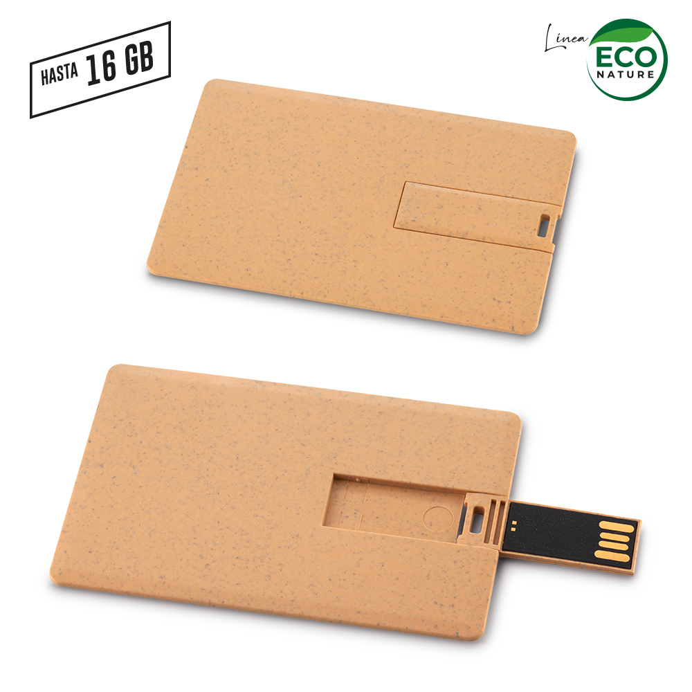 Memoria USB Credit Card Eco NUEVO PRECIO NETO