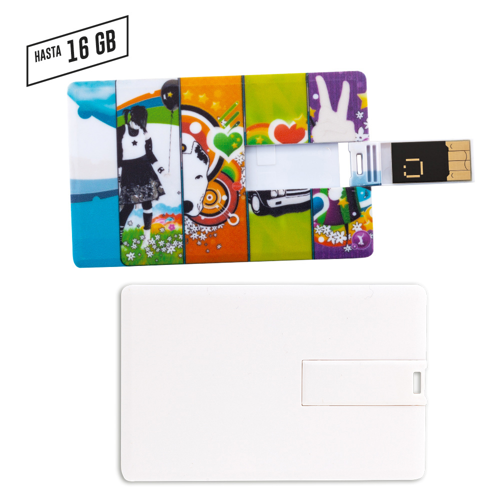 Memoria USB Credit Card - PRECIO NETO