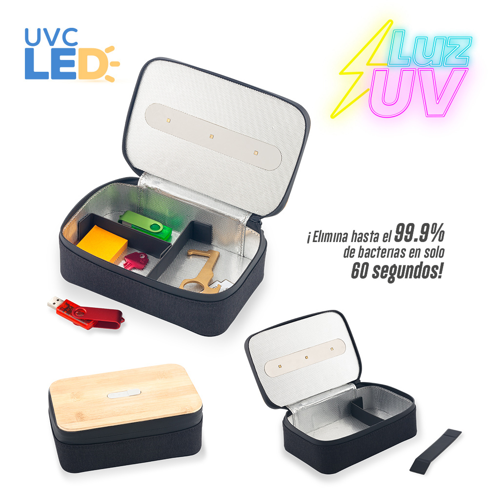 Organizador Multiusos con Esterilizador UVC LED