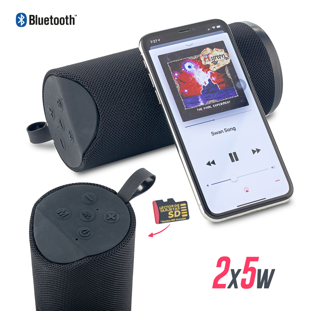Speaker Bluetooth Cylinder II 2X5W