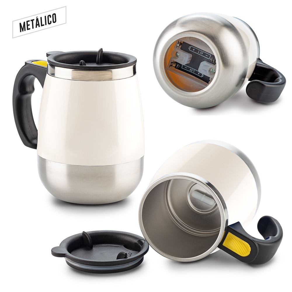 Mug Metalico Mixer 450ml NUEVO